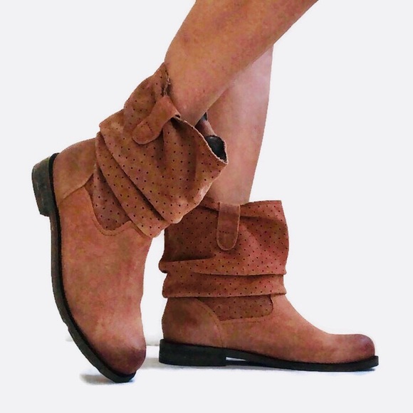 otbt Slouch Leather Poulsbo Boots NWOB - Picture 2 of 7